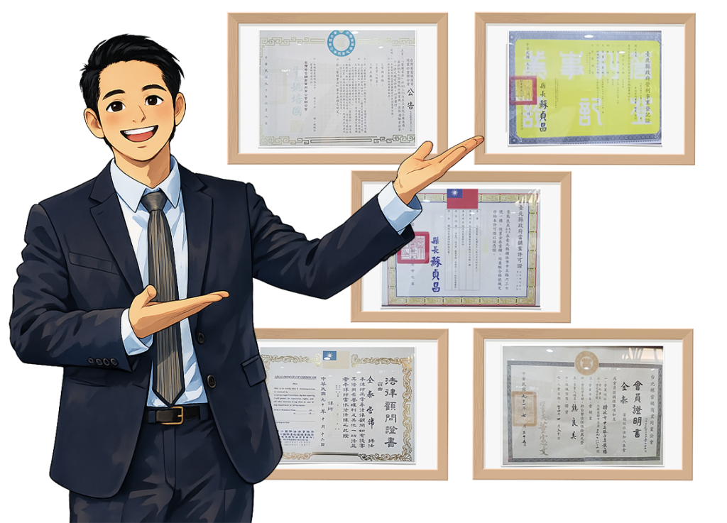 樹林金泰當舖政府立案 合法證書 樹林金泰當舖政府立案 合法證書