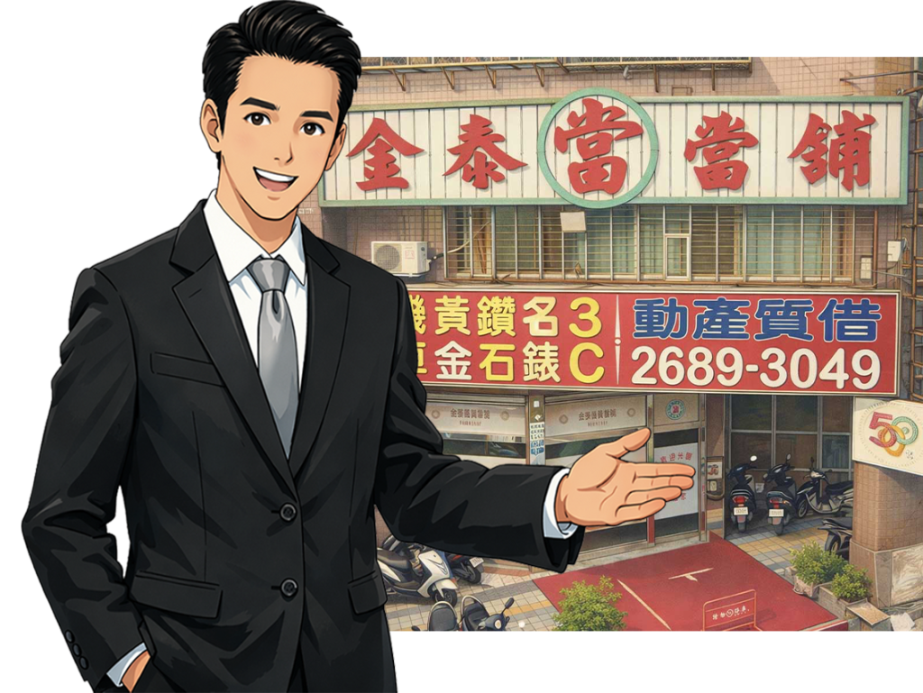 樹林金泰當舖,樹林推薦當舖